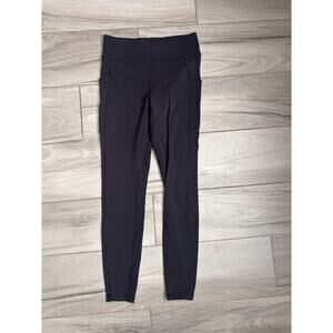 Lululemon Pants Womens 8 Black Invigorate High Rise Tight 28 Inch Yoga Gym BZ